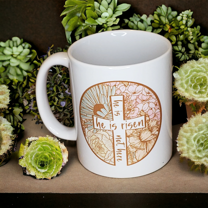 He is Risen Mug